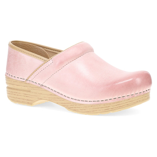 Dansko Professional Pink Milled Burnished