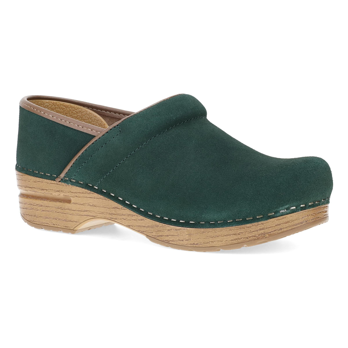 Evergreen Suede Clog,35