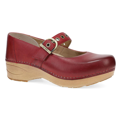 Dansko Wide XP 2.0 Mary Jane Clog Red