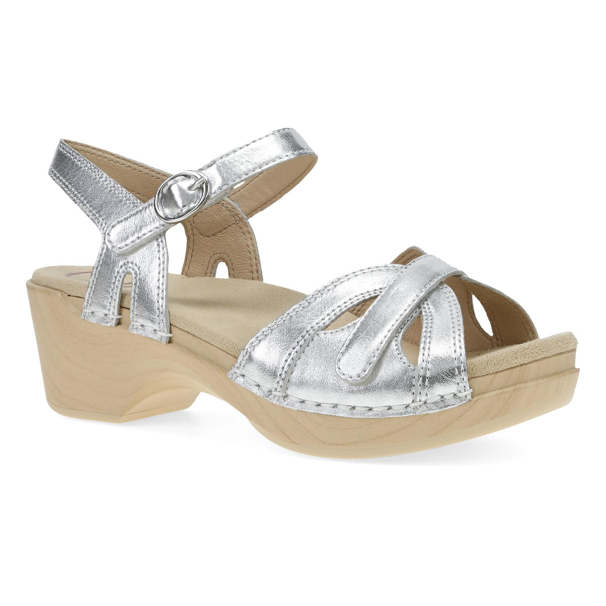 Dansko Season Silver Metallic