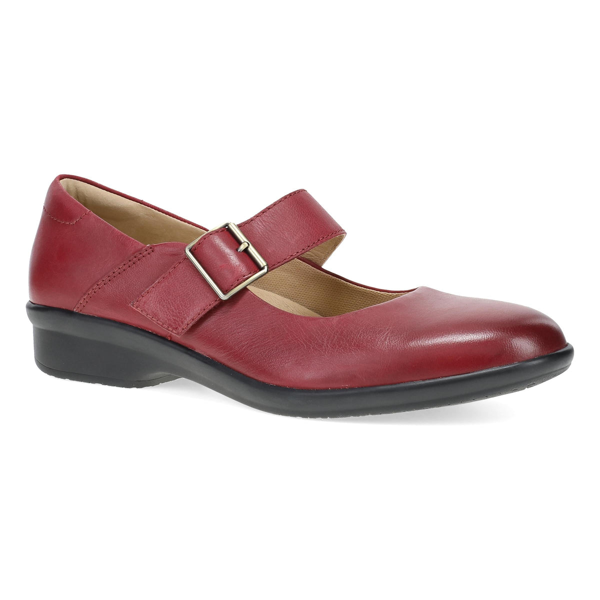 Dansko Collette Red Burnished Nubuck