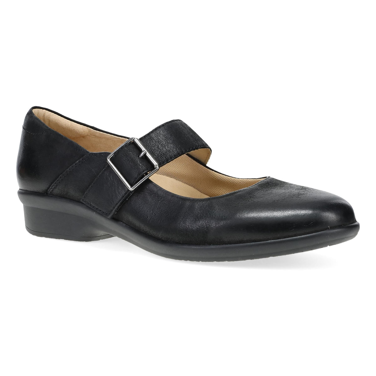 Dansko Collette Black Burnished Nubuck