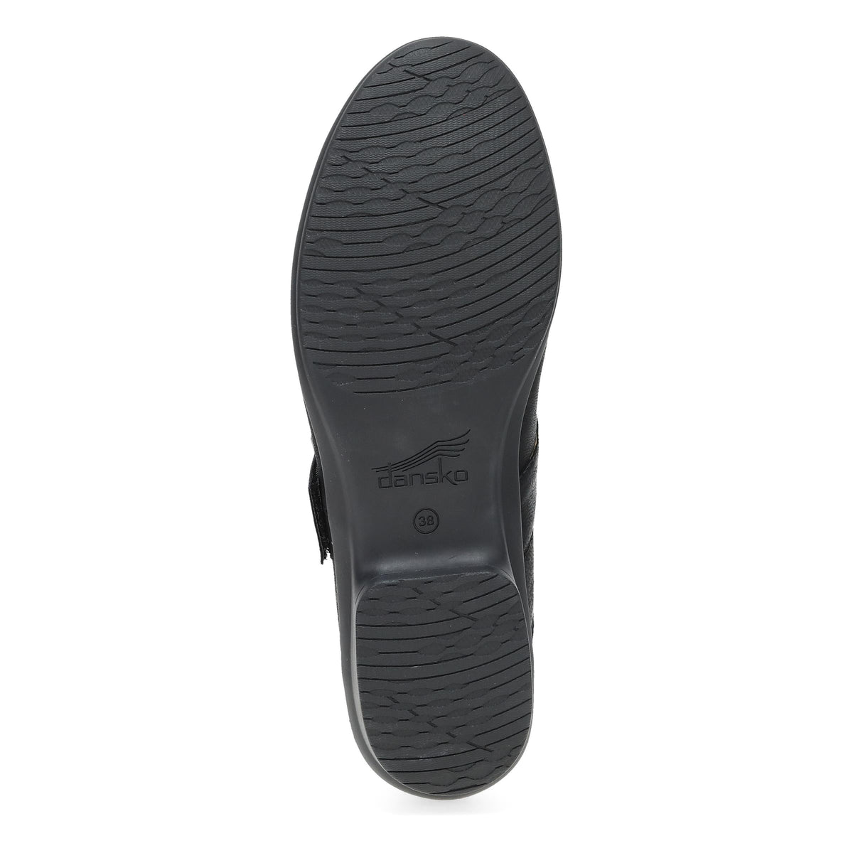 Dansko Collette Black Burnished Nubuck