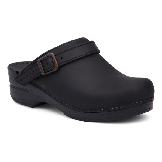 Dansko Ingrid Black Oiled