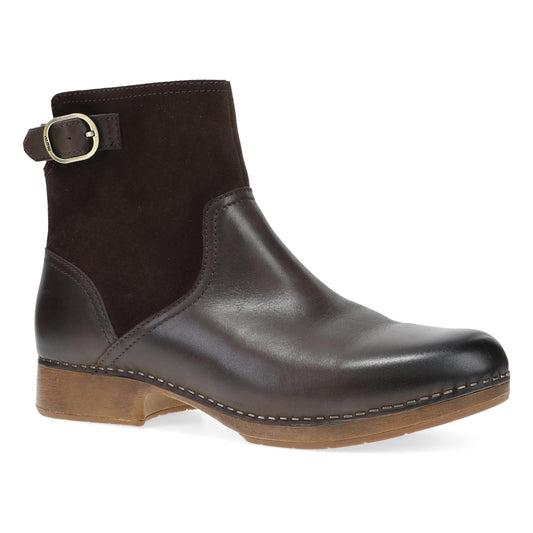 Dansko Monique Chocolate Burnished Calf