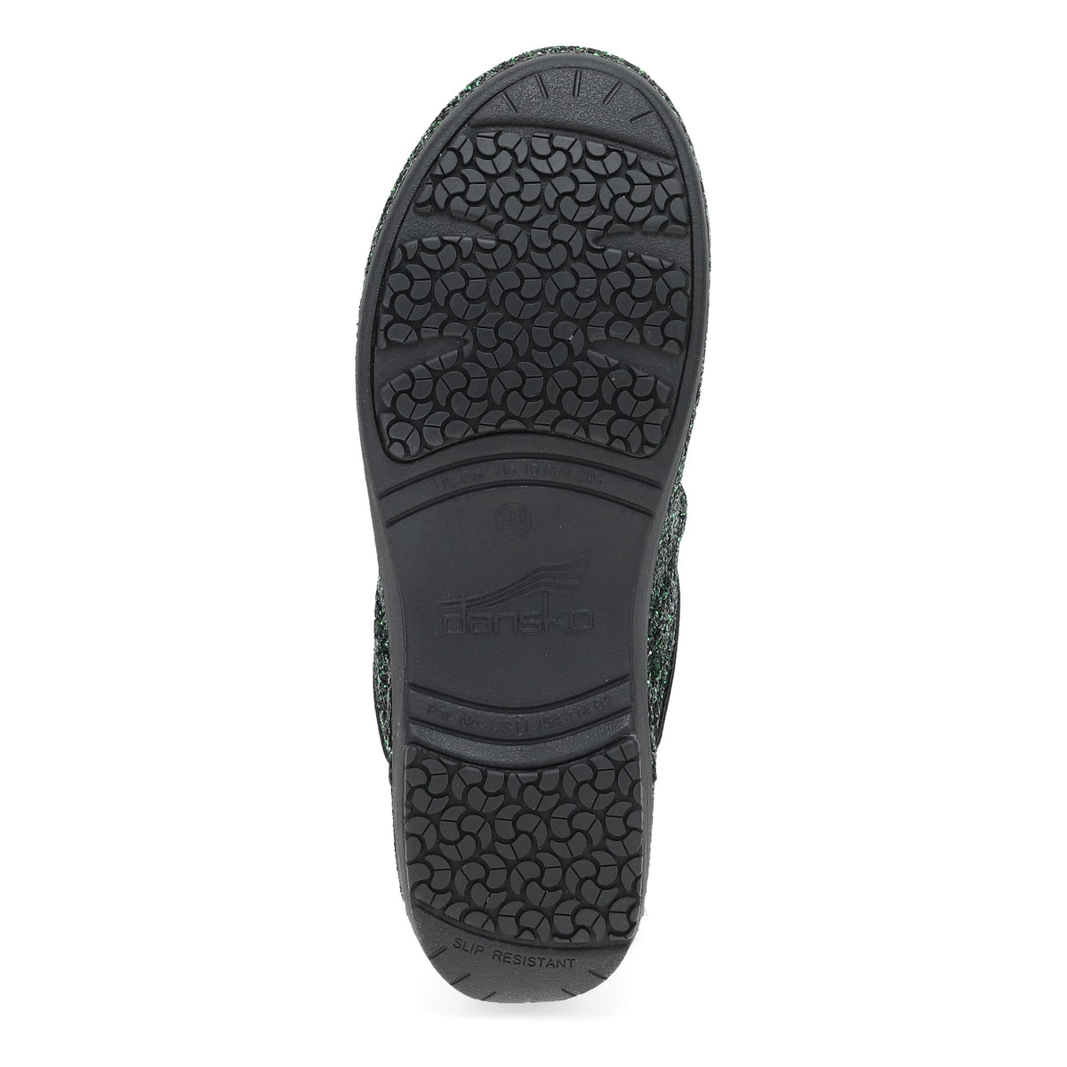 Dansko Wide XP 2.0 Elixir Green Glitter