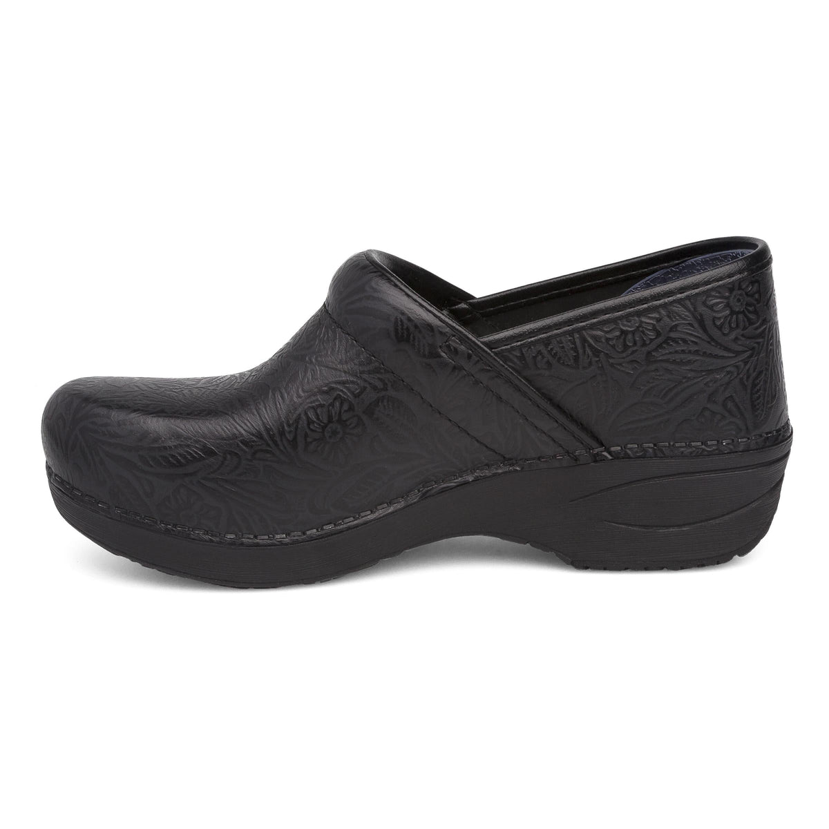 Dansko Wide XP 2.0 Black Floral Tooled