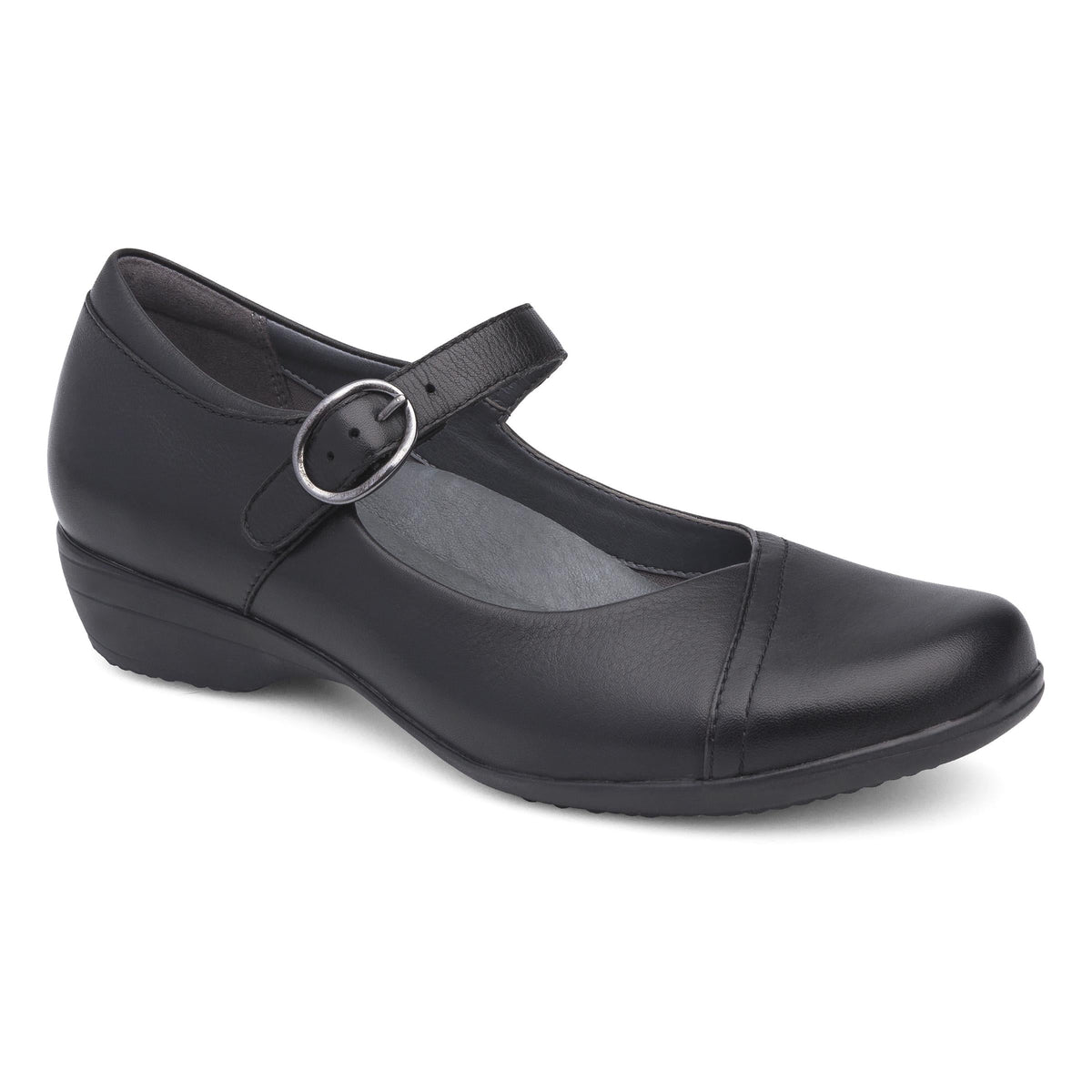 Dansko Fawna Wide Black Milled Nappa