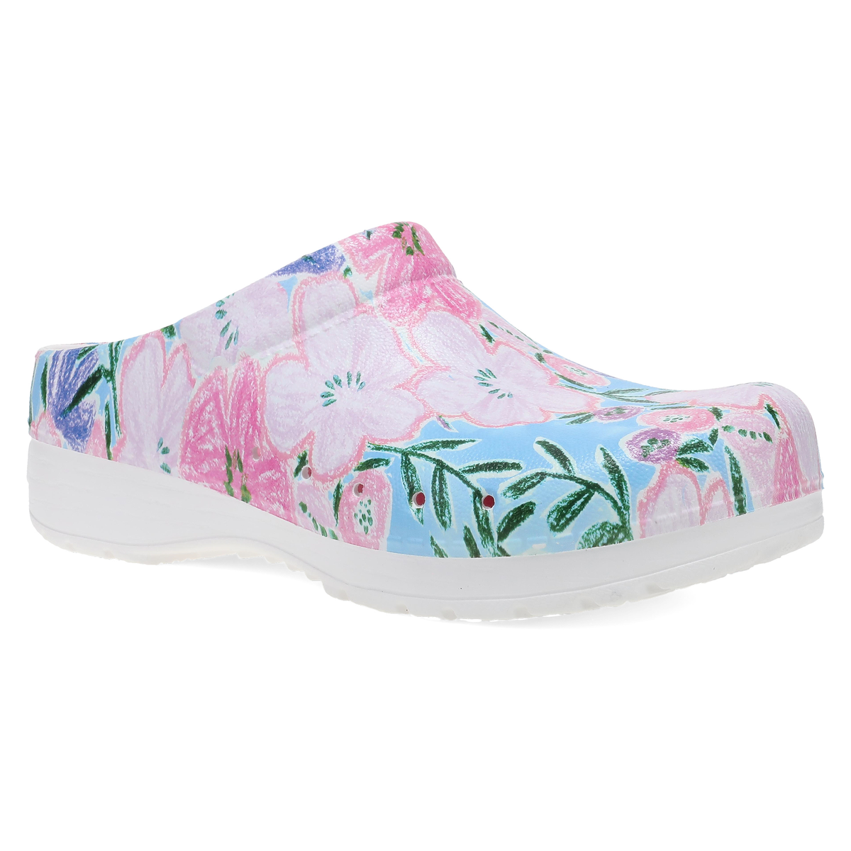 Crayon Floral Mule,35