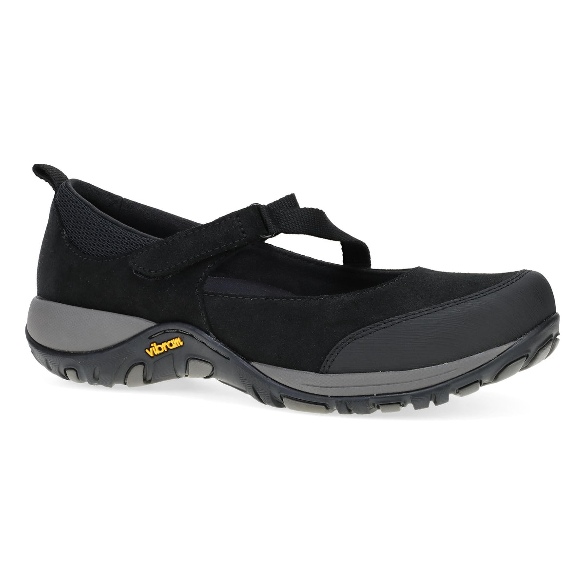 Dansko Primrose Black Burnished Suede