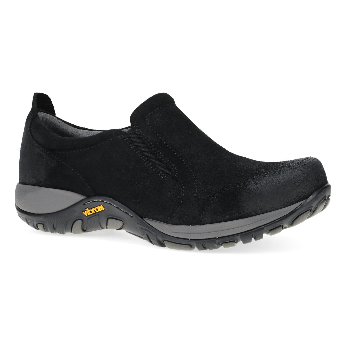 Dansko Pippy Black Waterproof Burnished Suede
