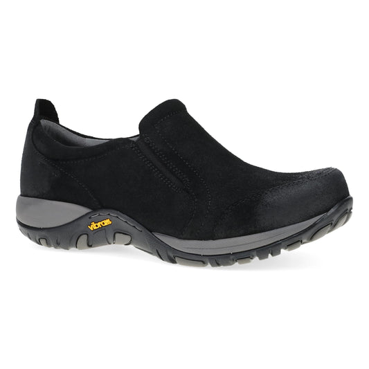 Dansko Pippy Black Waterproof Burnished Suede