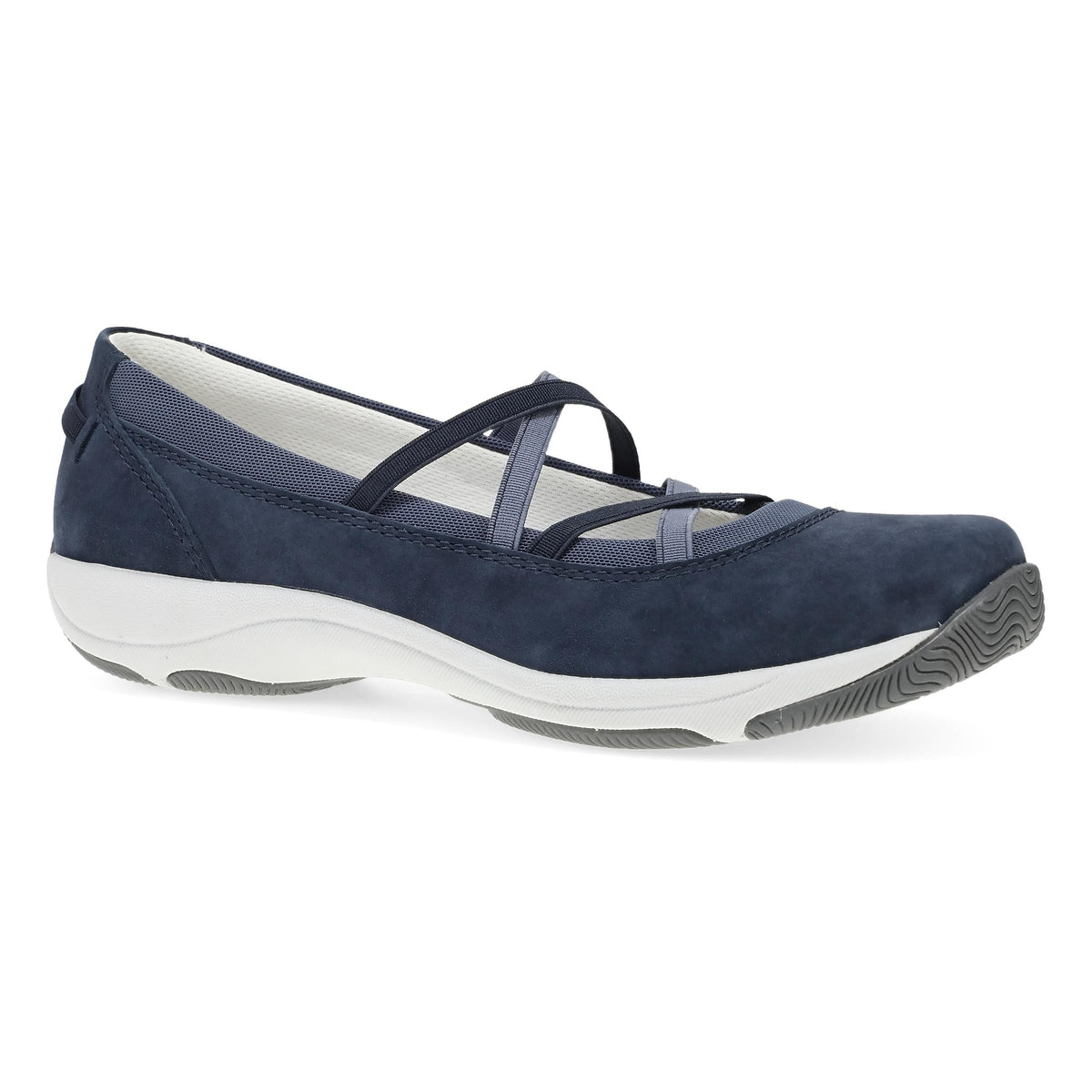 Dansko Harper Navy Suede