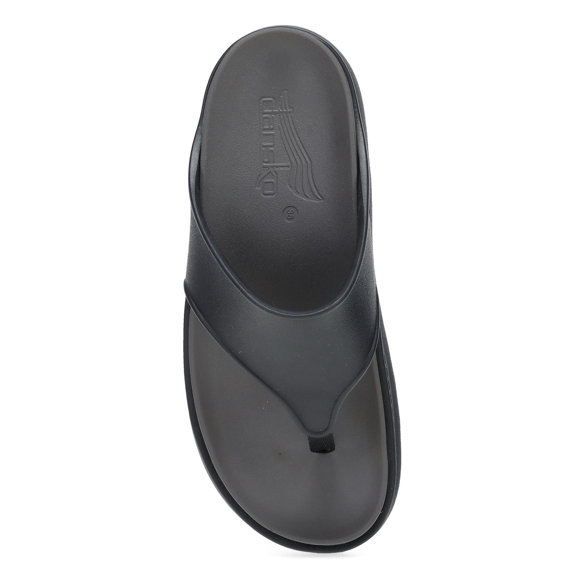 Dansko Devyn Thong Black Molded