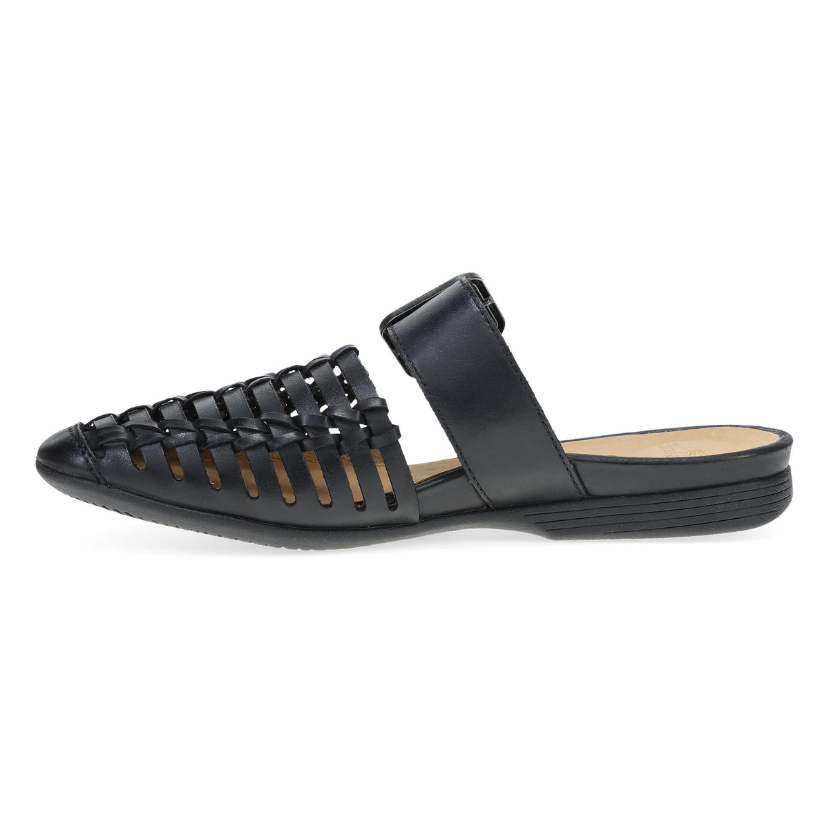 Dansko Leilani Black Burnished Nappa