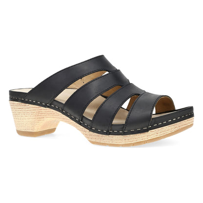 Dansko Lyndi Black Oiled Pull Up