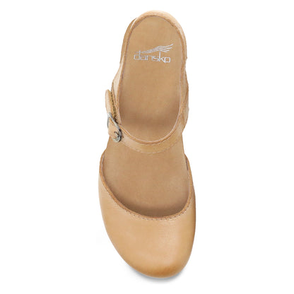 Dansko Tiffani Tan Milled Burnished