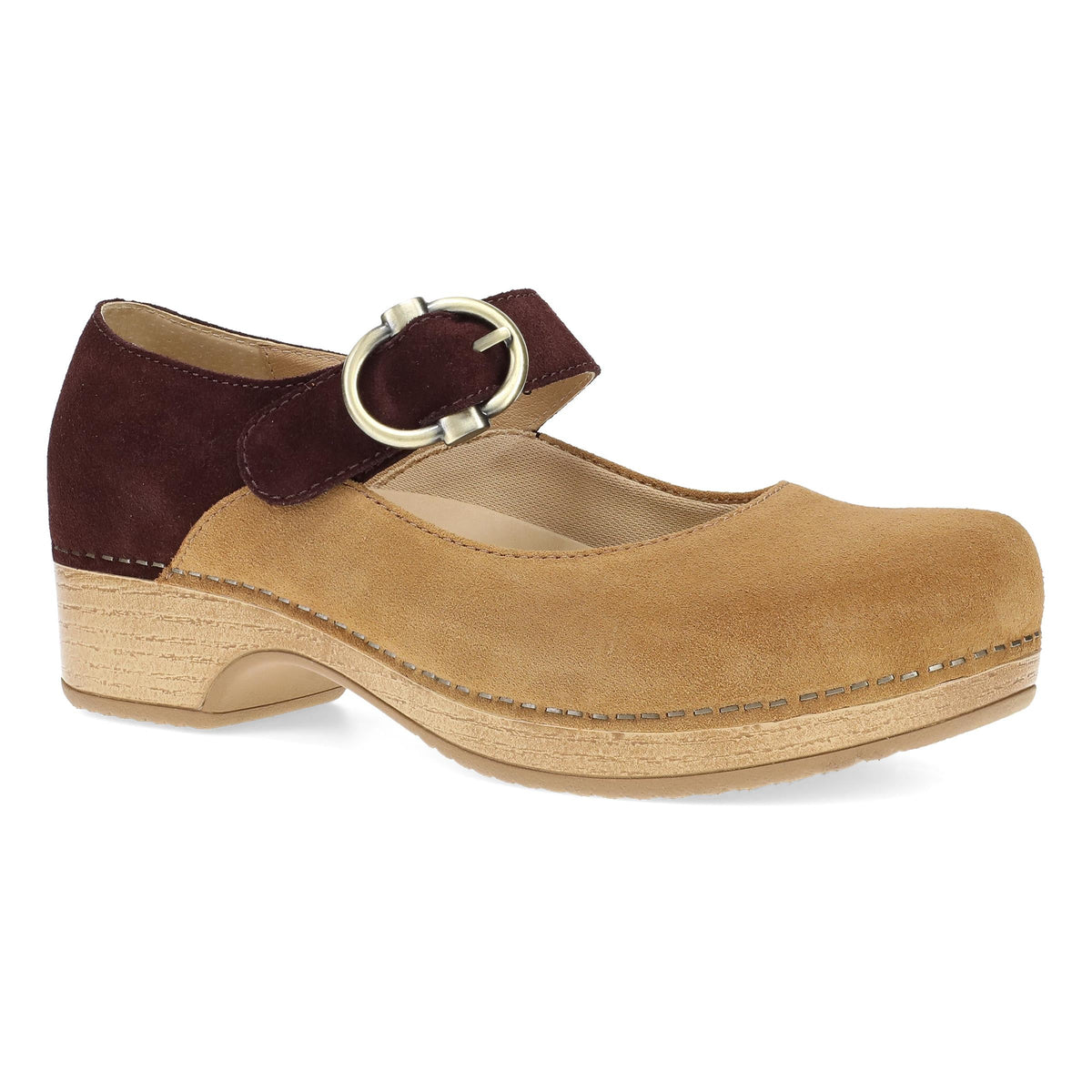 Dansko Bonny Mary Jane Tan/Mulberry