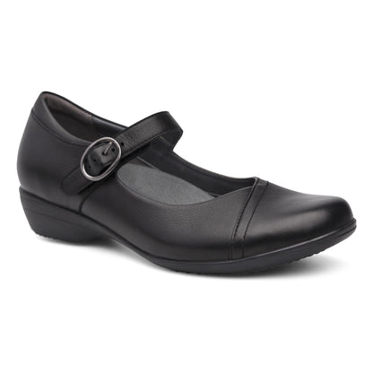 Dansko Fawna Black Milled Nappa