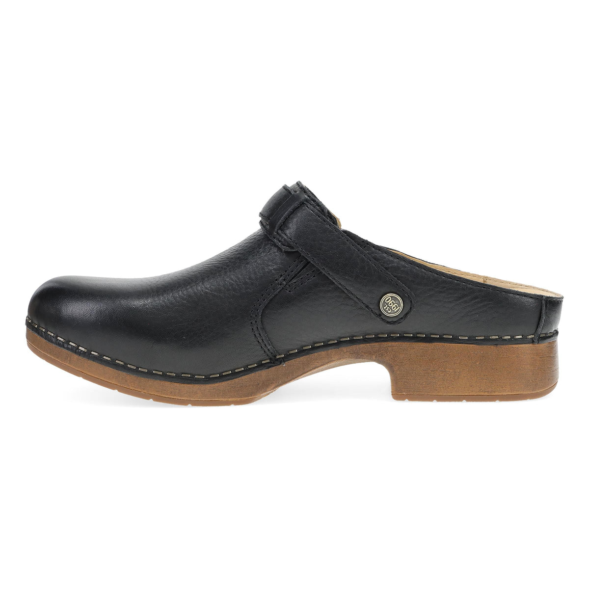 Dansko Millie Black Waxy Milled