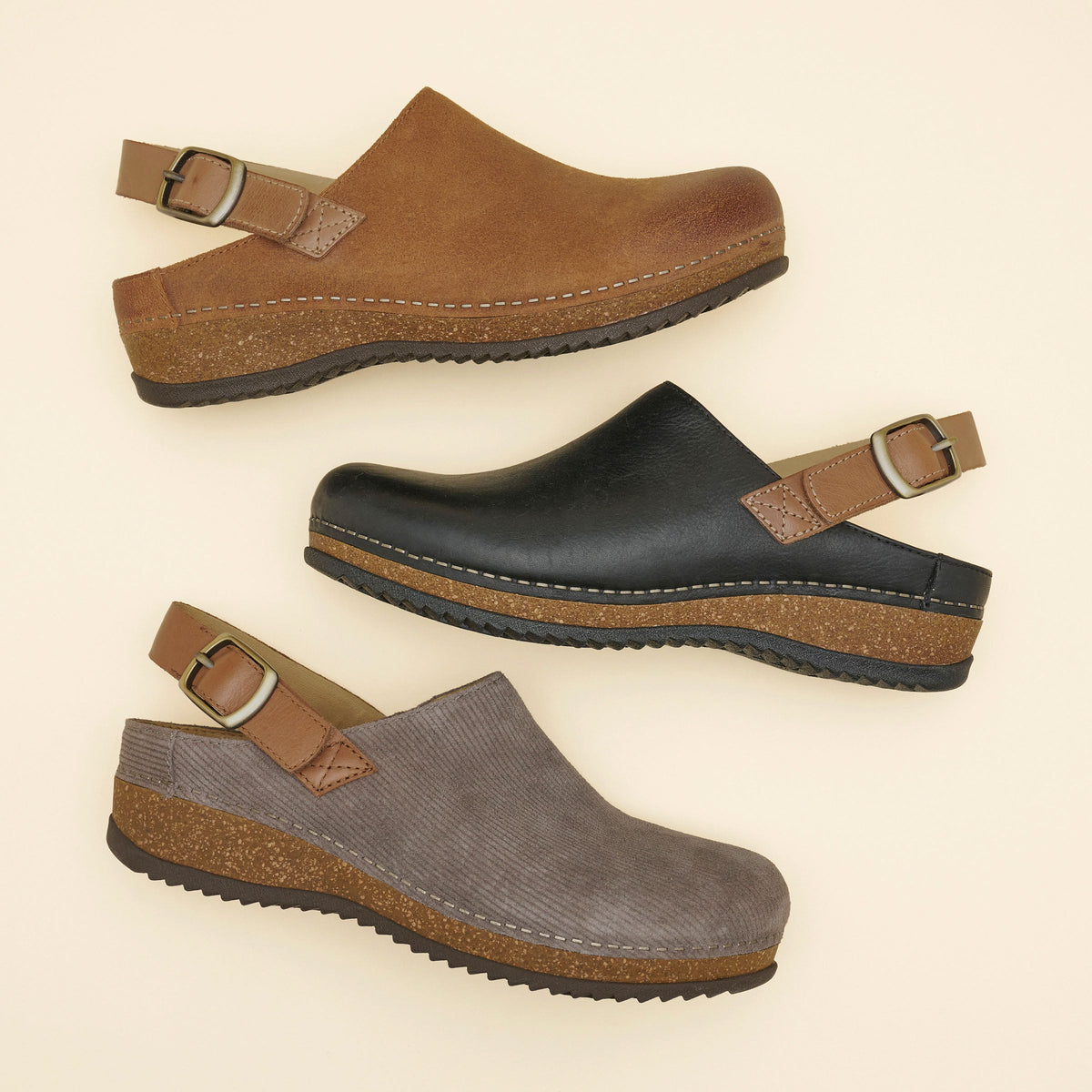Dansko Merrin Stone Embossed Suede