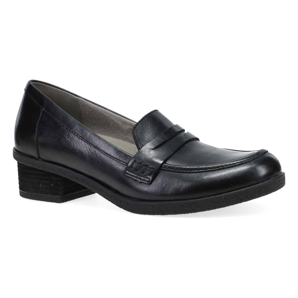 Dansko Danica Black Waterproof Burnished
