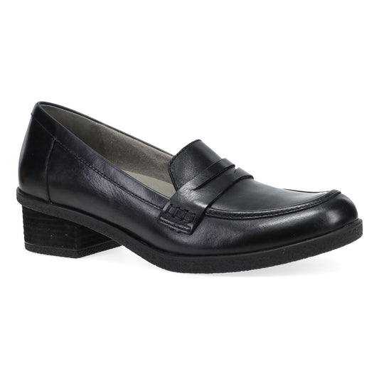 Dansko Danica Black Waterproof Burnished