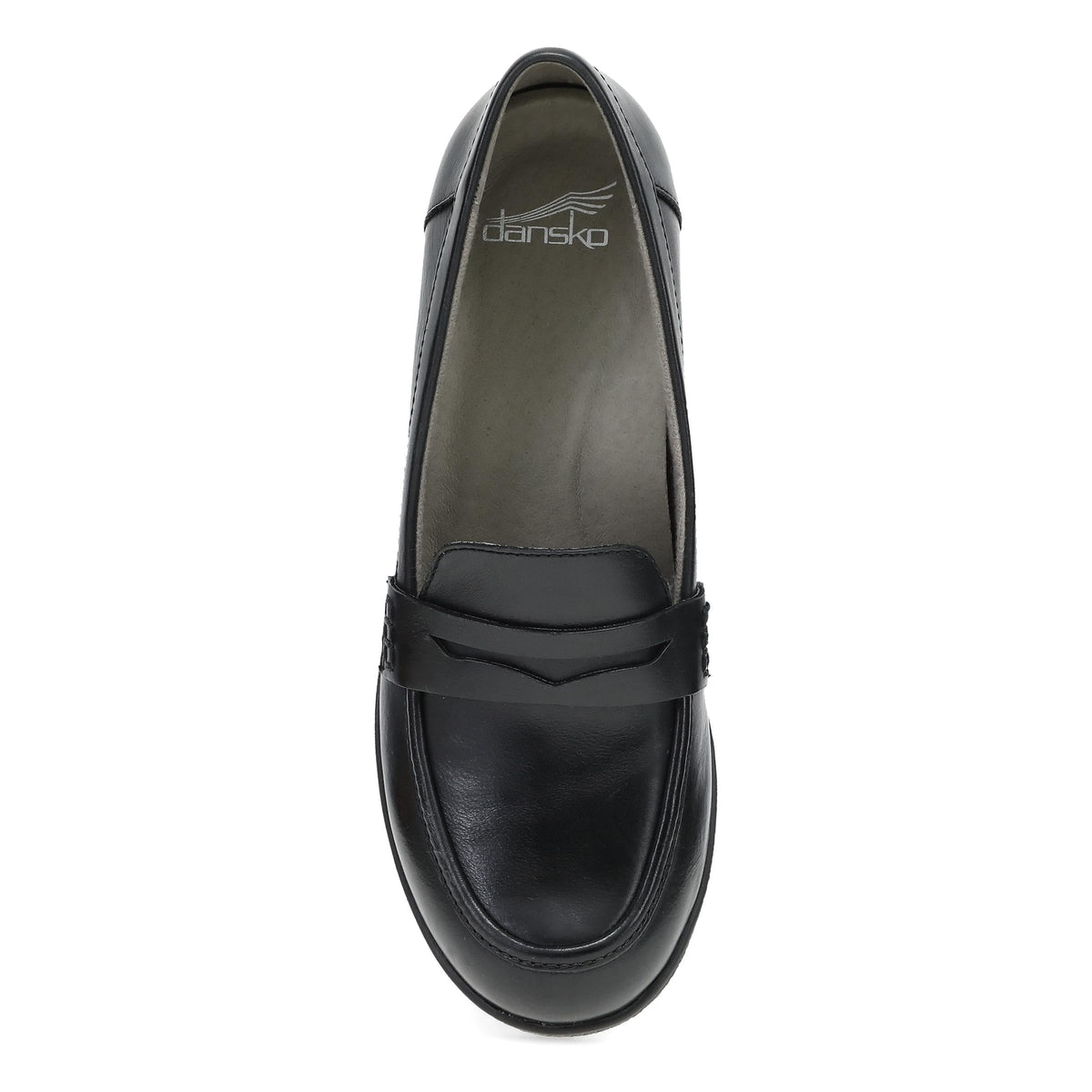 Dansko Danica Black Waterproof Burnished