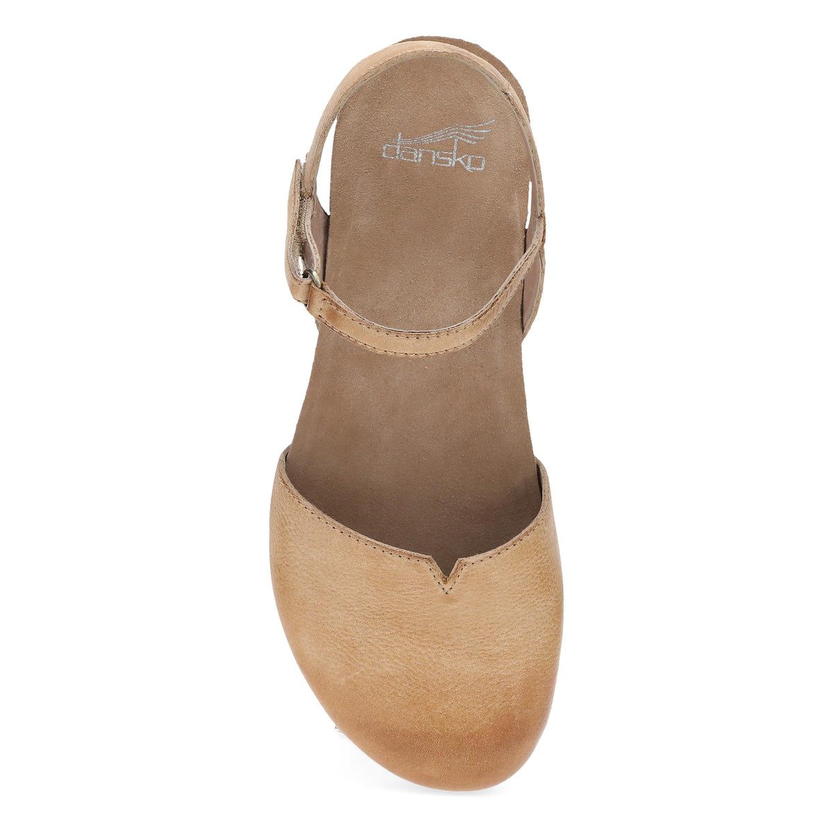 Dansko Rowan Wide Honey Distressed