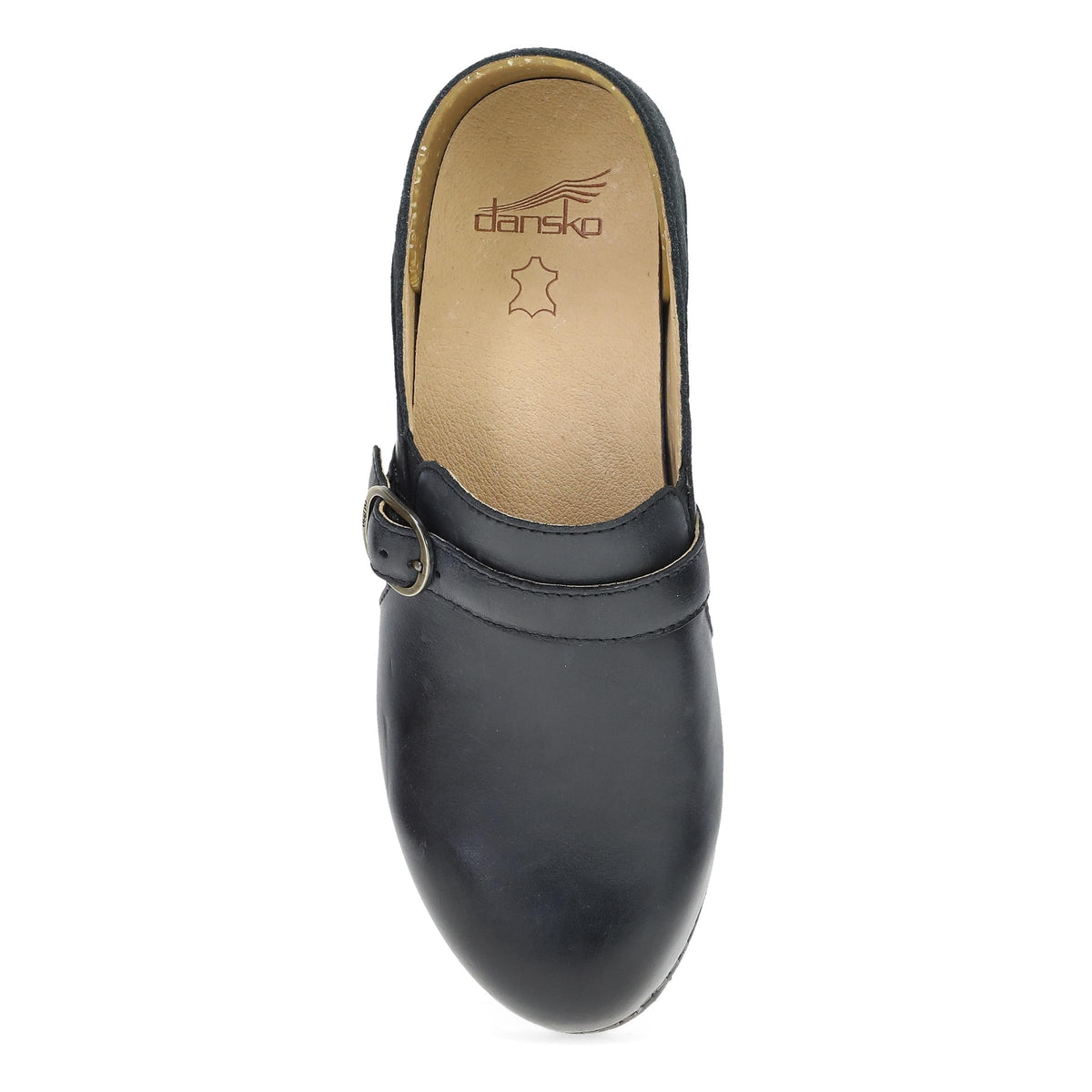 Dansko Margaret Black Burnished Calf