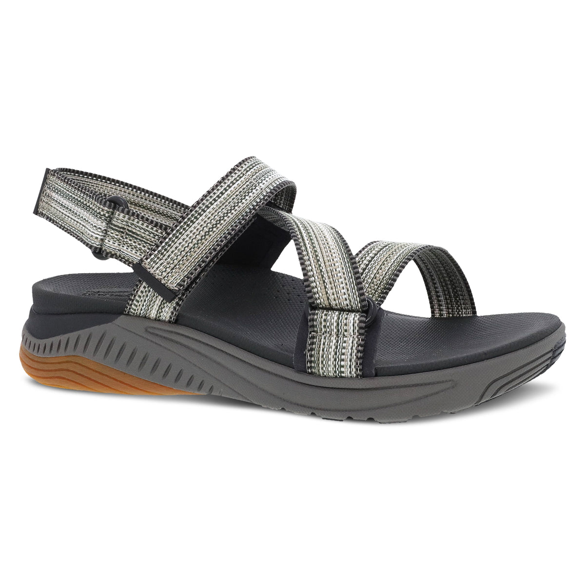 Dansko Rayna Black Multi Webbing