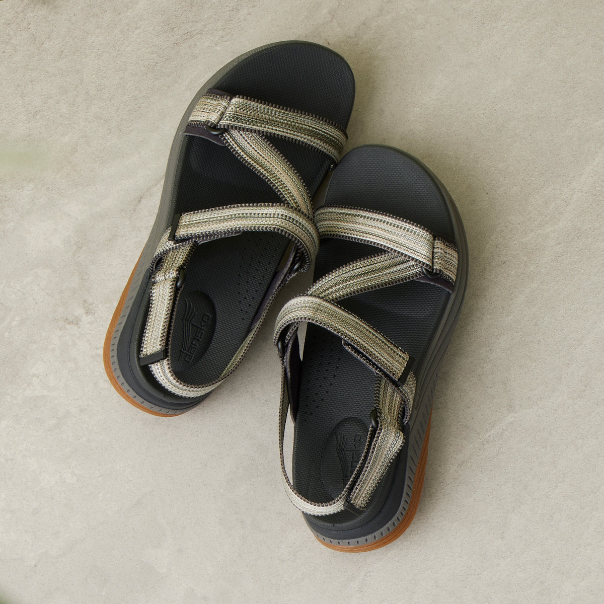 Dansko Rayna Black Multi Webbing