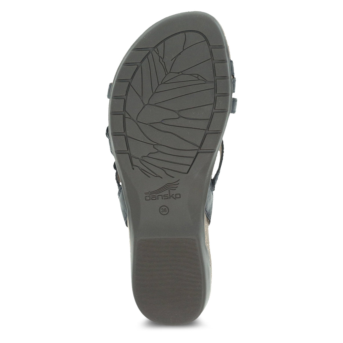 Dansko Roslyn Black Waxy Burnished
