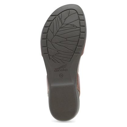 Dansko Rowan Tan Waxy Burnished