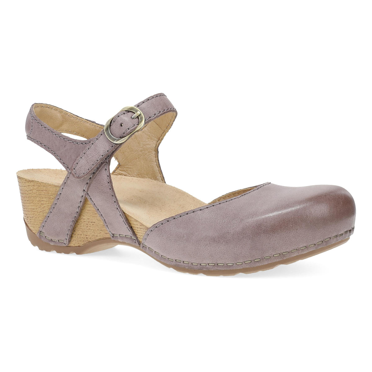 Dansko Tiffani Dusty Lilac Leather